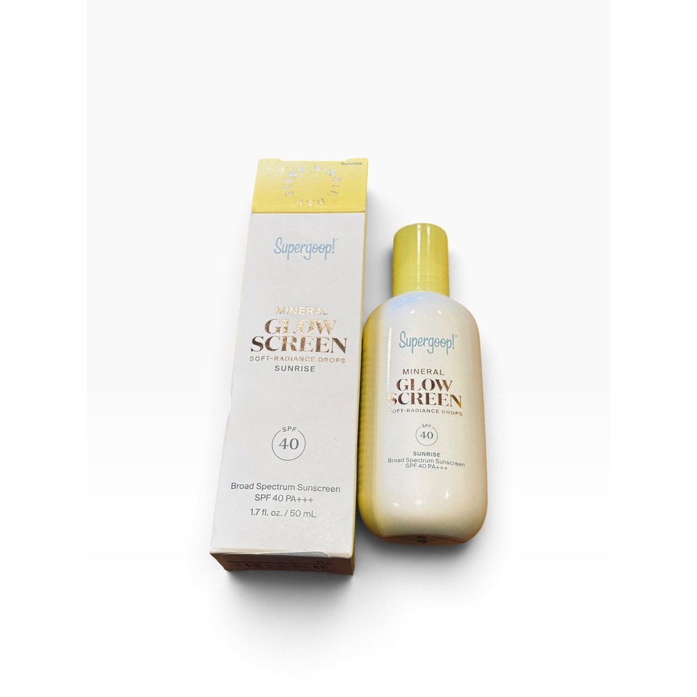 Supergoop! Mineral Glowscreen Soft-Radiance Drops SPF 40 Sunrise 1.7 oz / 50ml